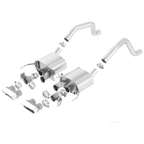 Rear-Section Exhaust System 2015 Chevy Corvette Z06 6.2L