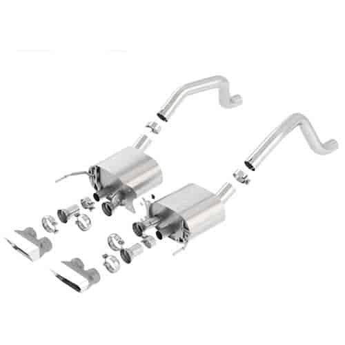 Rear-Section Exhaust System for Corvette