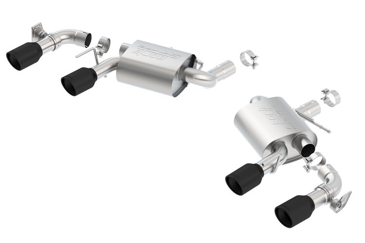 11924CB S-Type Axle-Back Exhaust System for 2016–2024 Chevrolet Camaro SS, 2020–2024 Camaro LT1 6.2L V8