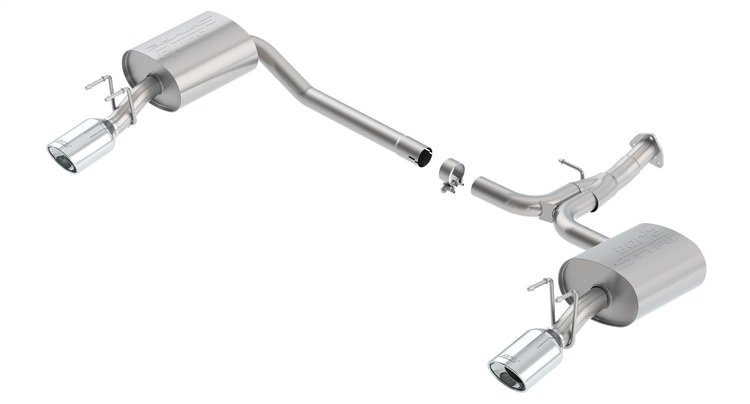 11949 S-Type Axle-Back Exhaust System for 2016–2017 Honda Accord Sedan 2.4L 4 Cyl., 3.5L V6