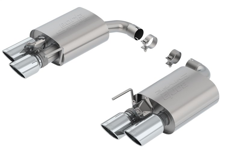 11951 S-Type Axle-Back Exhaust System for 2018–2023 Ford Mustang GT Incl. Bullitt 5.0L V8