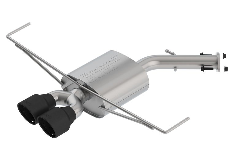 11959CB S-Type Axle-Back Exhaust System for 2019–2022 Hyundai Veloster, R-Spec 1.6L Turbocharged 4-Cyl.