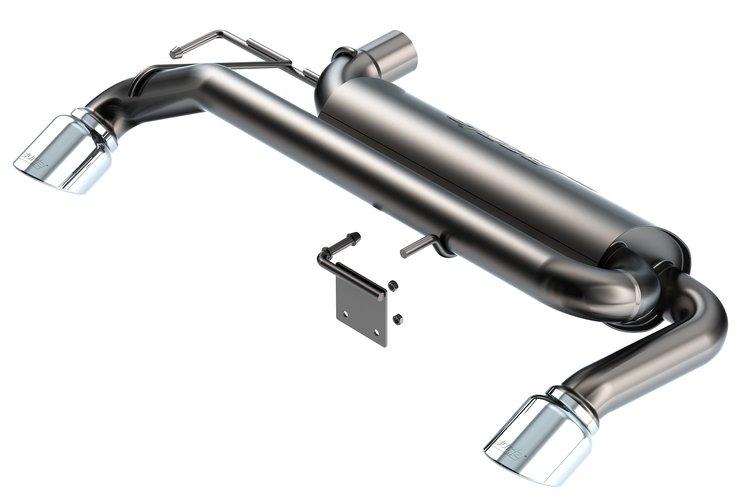 11973 Touring Axle-Back Exhaust System for Select Ford Bronco 2.3L 4 Cyl.