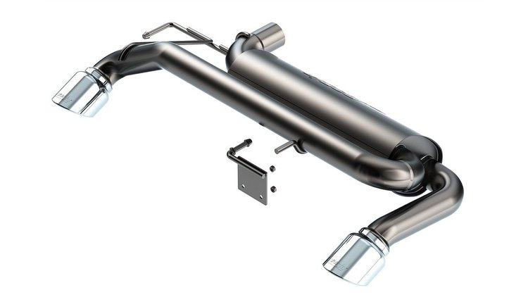 11974 S-Type Axle-Back Exhaust System for Select Ford Bronco 2.3L 4 Cyl.