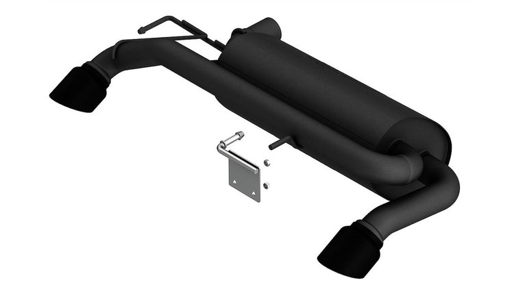 11978CB ATAK Axle-Back Exhaust System Fits Select Ford Bronco 2.7L V6