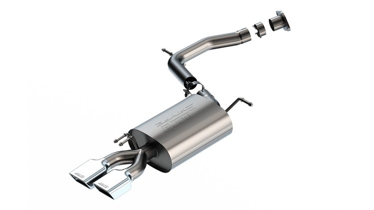11979 S-Type Axle-Back Exhaust System Fits Select Hyundai Palisade, 2020–2022 Kia Telluride 3.8L V6