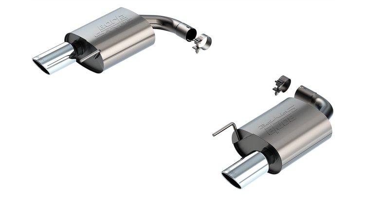 11983 S-Type Axle-Back Exhaust System Fits Select Ford Mustang GT 5.0L V8 Excludes Active Exhaust
