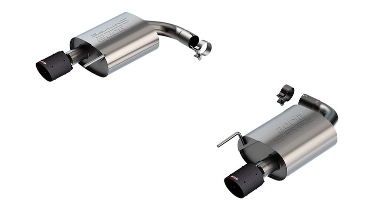 11986CFBA S-Type Axle-Back Exhaust System Fits Select Ford Mustang 2.3L EcoBoost without Active Exhaust