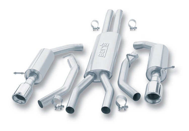 Cat-Back Exhaust System 2002 Thunderbird 3.9L V8