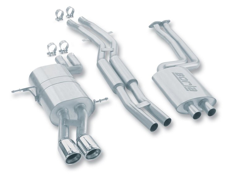 Cat-Back Exhaust System 2001-06 BMW E46 325/330 I/CI 2.5L/3.0L