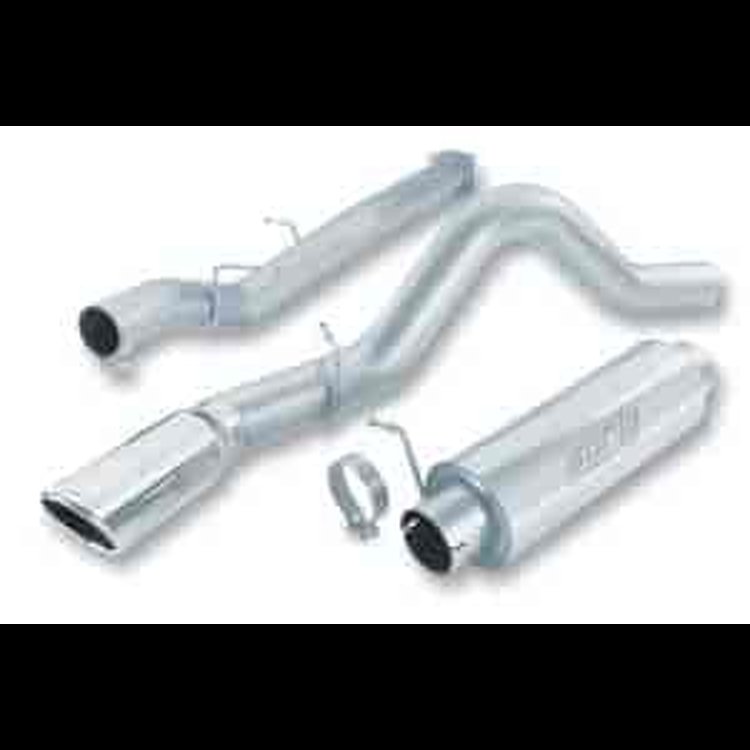 2003-05 Silverado/Sierra 2500/3500 Cat-Back Exhaust System 6.6L Duramax Diesel