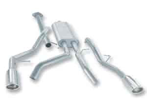 2007-08 Silverado/Sierra 1500 Cat-Back Exhaust System 4.8/5.3L/6.0L