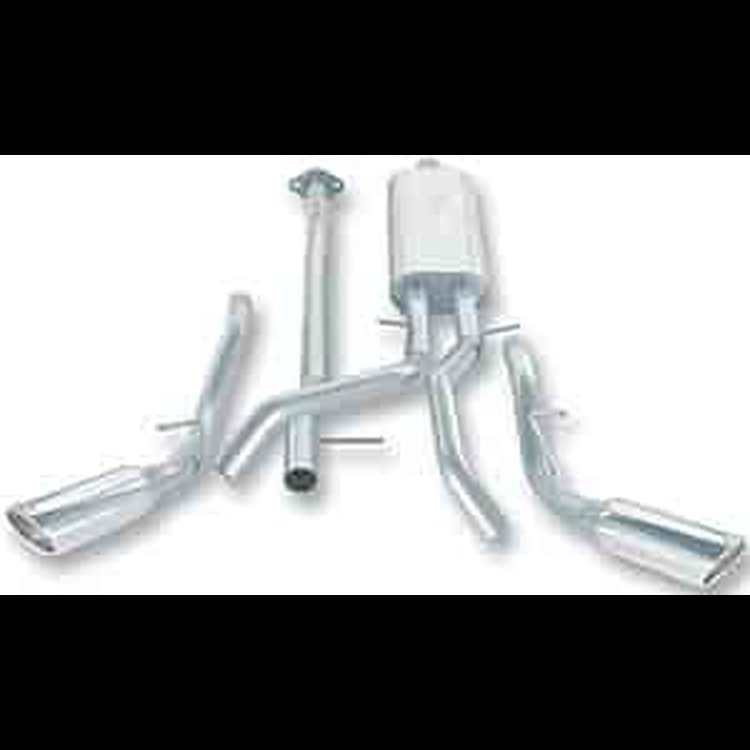 Cat-Back Exhaust System 2007-2008 Silverado/Sierra 1500 4.8/5.3/6.0L