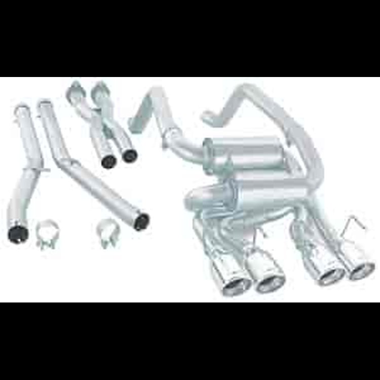 Cat-Back Exhaust System 2009-11 Corvette C6 6.2L