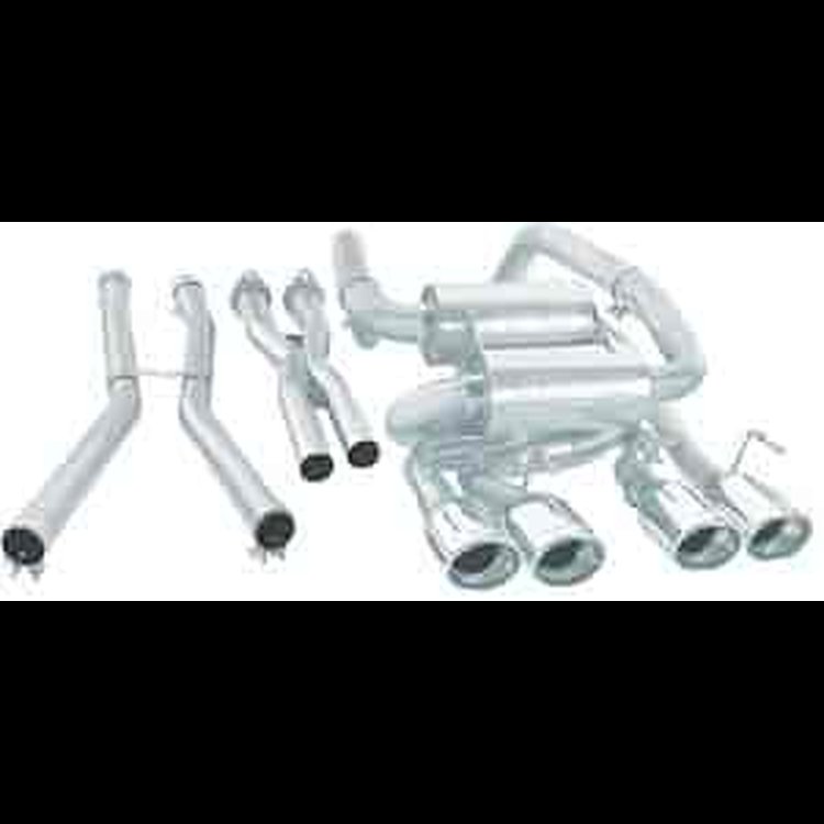 Cat-Back Exhaust System 2009-10 Corvette C6 6.2L