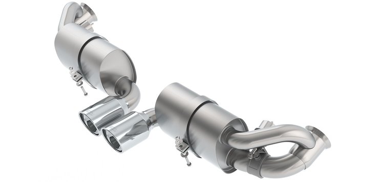 Cat-Back Exhaust System 2007-08 Porsche 997 GT3 3.6L Manual Trans