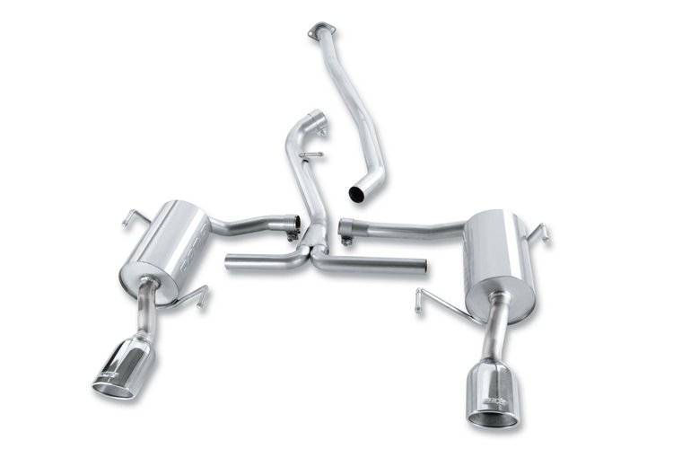 2008-11 for Subaru Impreza 2.5GT Automatic Split Rear Exit