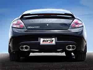 Cat-Back System Incl. Connecting Pipes/Mufflers/Hardware/3.5 in. Round