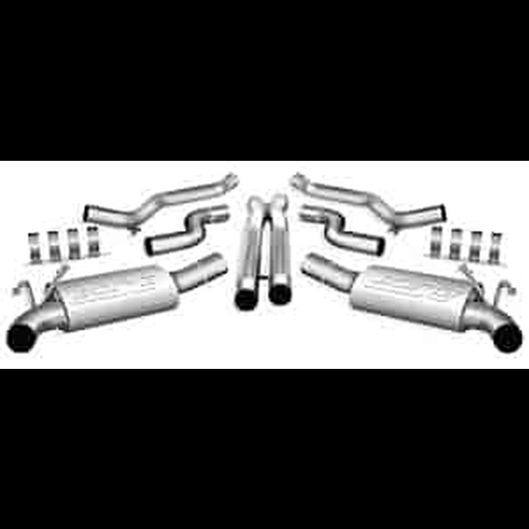 Cat-Back Exhaust System 2010-13 Camaro SS 6.2L V8 With Factory Ground Effects