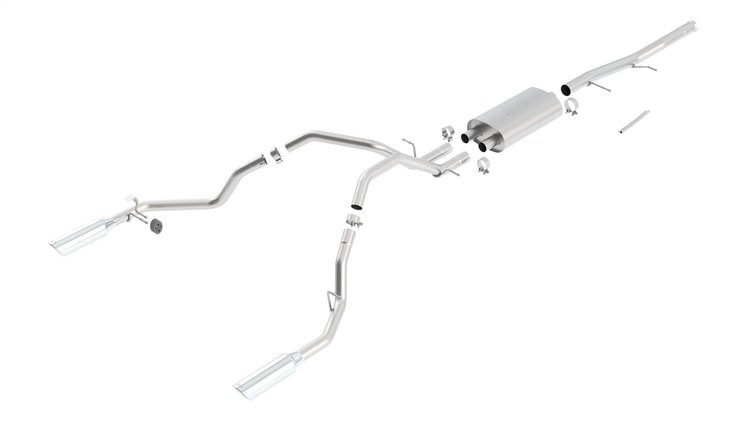 Cat-Back Exhaust System 2009-2013 Silverado/Sierra 1500 4.8/5.3/6.0L