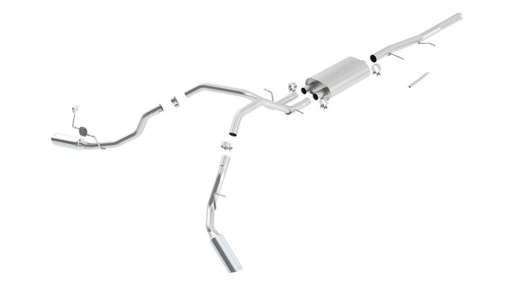 Cat-Back Exhaust System 2009-2013 Silverado/Sierra 1500 4.8/5.3/6.0L