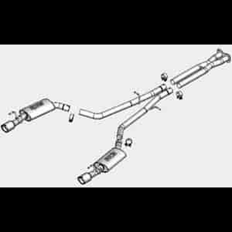 Cat-Back Exhaust System 2005-06 Pontiac GTO 6.0L