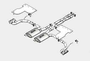 2009-10 Challenger RT 5.7L V8 Side exit