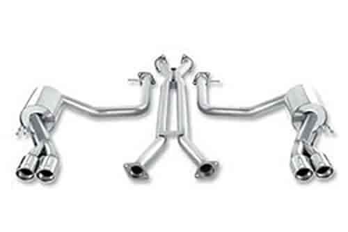 Cat-Back Exhaust System 2009-2012 Hyundai Genesis Sedan 4.6L