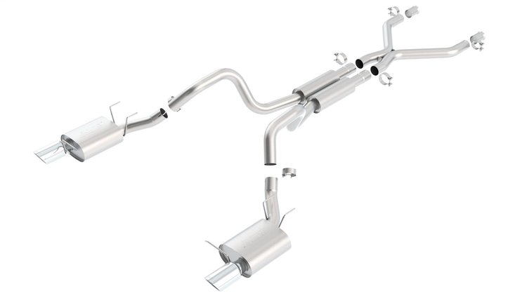 Cat-Back Exhaust System 2011-12 Mustang GT, GT500