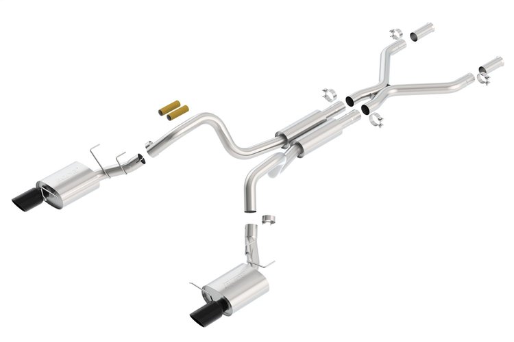 Cat-Back Exhaust System 2011-12 Mustang GT, GT500