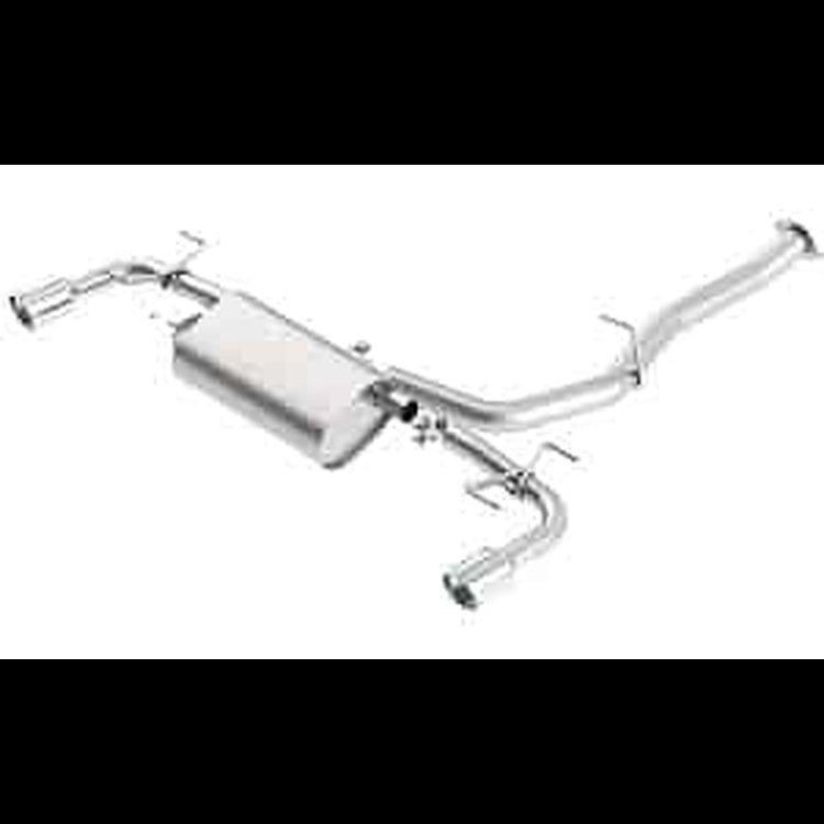 Cat-Back Exhaust System 2009-12 Mazda RX-8 1.3L 4DR