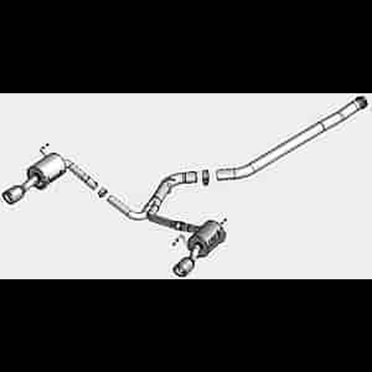Cat-Back Exhaust System 2010-11 Legacy GT 2.5L Turbo