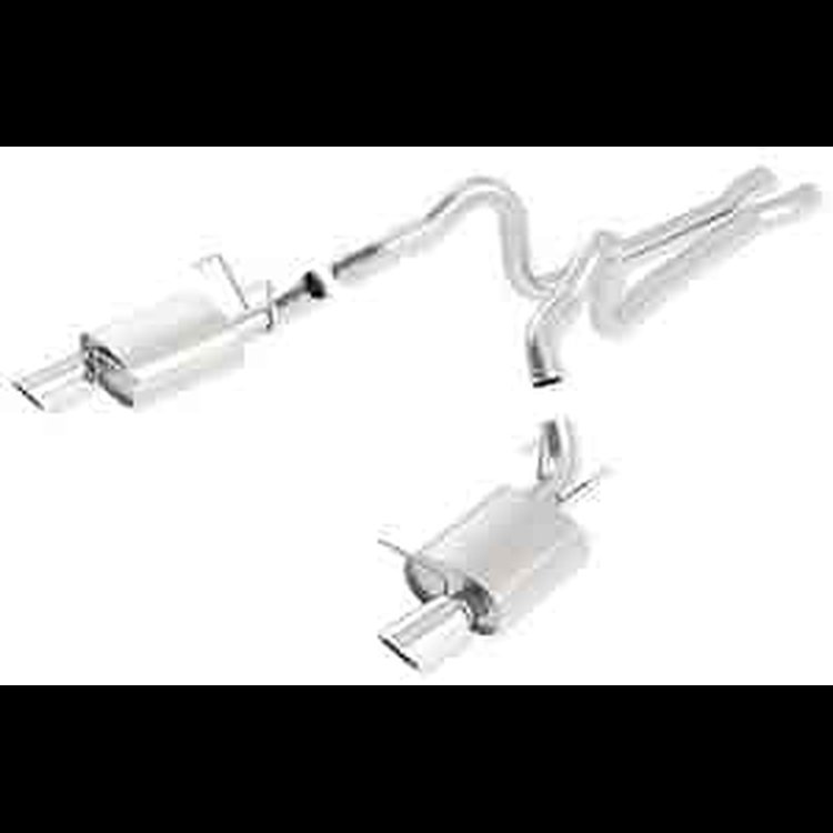 Ford Cat-Back Exhaust System 2011-12 Mustang Shelby GT500