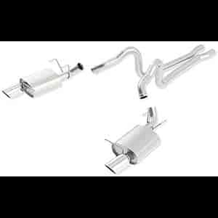 Ford Cat-Back Exhaust System 2011-12 Mustang Shelby GT500