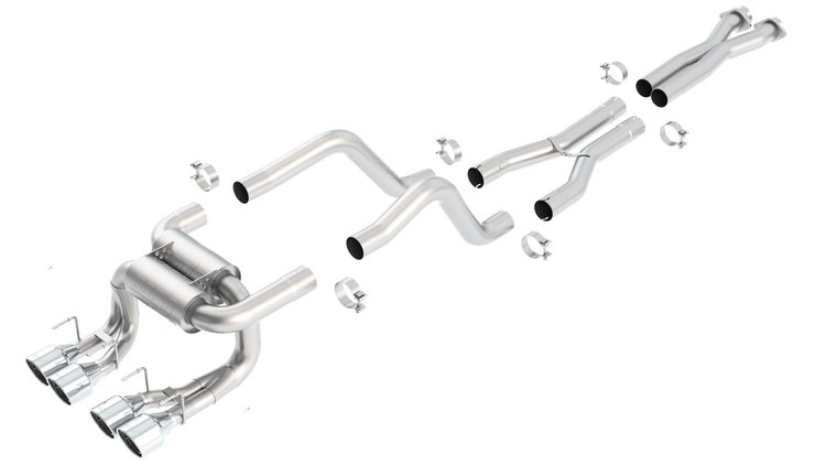 Cat-Back Exhaust System 2006-11 Corvette Z06/ZR1 6.2L/7.0L 6-Speed