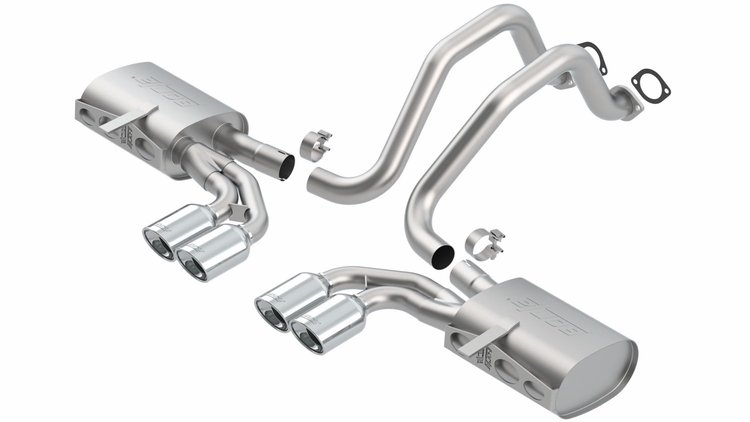 Cat-Back Exhaust System 1997-04 Corvette C5/Z06 5.7L
