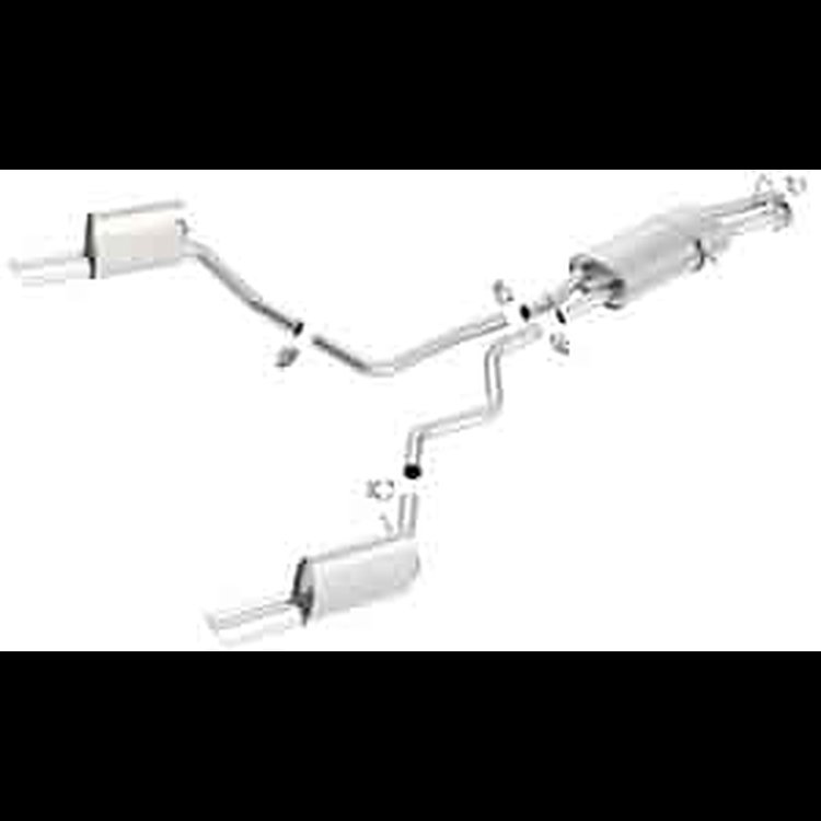 Cat-Back Exhaust System 2011-12 Range Rover Sport 5.0L Supercharged