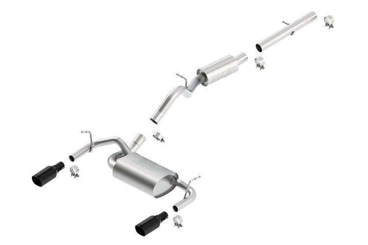 Cat-Back Exhaust System 2012-2018 Jeep Wrangler JK 3.6L