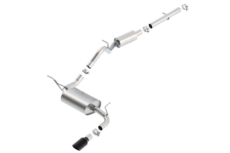 Cat-Back Exhaust System 2012-2018 Jeep Wrangler JK Unlimited 3.6L