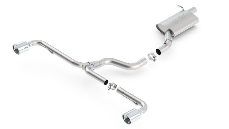 Cat-Back Exhaust System 2011-15 Audi TT Quattro 2.0L Turbo 4-cylinder