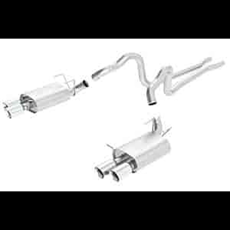 Ford Cat-Back Exhaust System 2013 Mustang Shelby GT500 5.8L V8