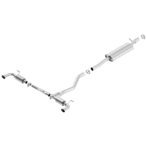 Cat-Back Exhaust System 2012-13 Land Rover Evoque 2.0L Turbo