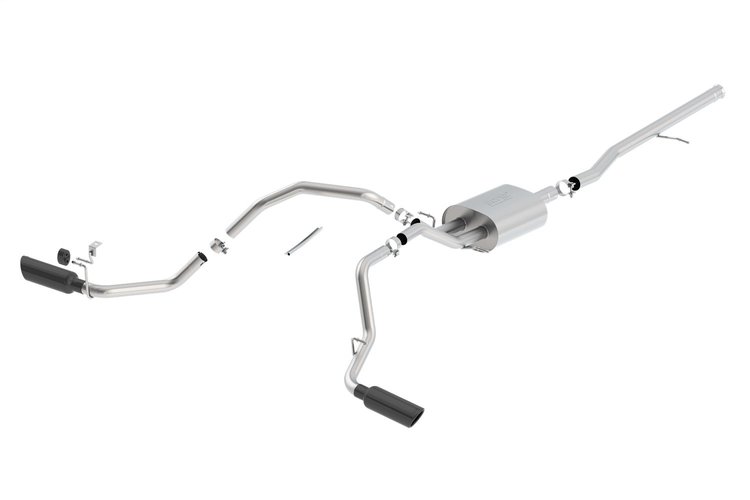 140544BC Touring Cat-Back Exhaust System for 2014–2019 Chevrolet Silverado 1500, GMC Sierra 1500 Incl. LD 5.3L V8