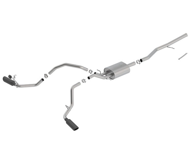 140549BC ATAK Cat-Back Exhaust System for 2014–2019 Chevrolet Silverado 1500, GMC Sierra 1500 Incl. LD 5.3L V8