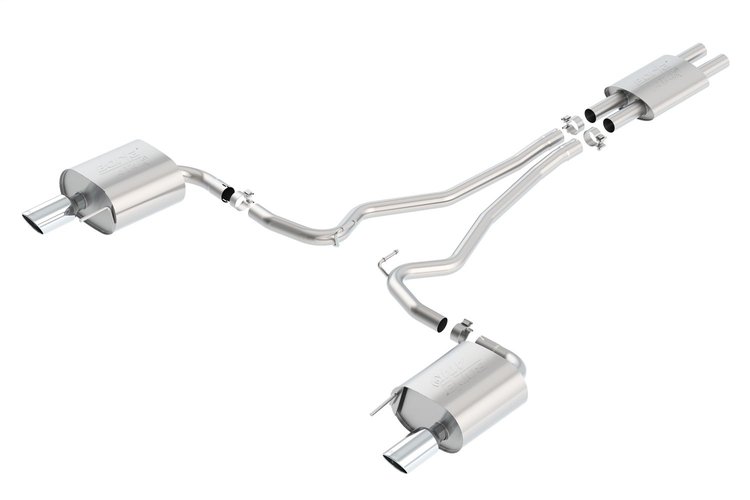 Cat-Back Exhaust System 2015-17 Ford Mustang V6 3.7L