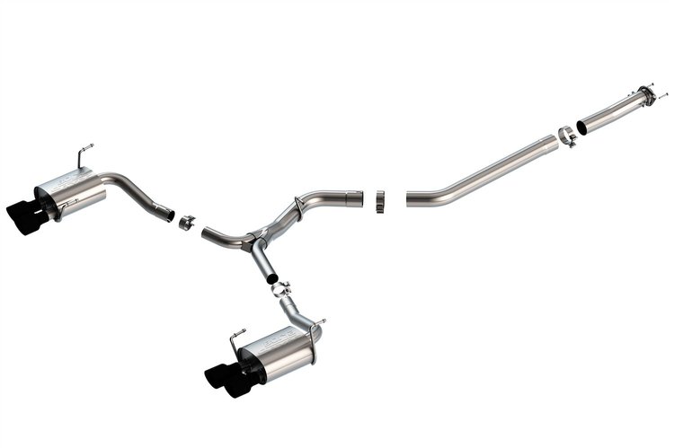 140595CB S-Type Cat-Back Exhaust System for 2015–2021 Subaru WRX, WRX STI Sedan 2.0L, 2.5L Turbo 4-Cyl.
