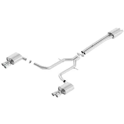 Cat-Back Exhaust System 2011-12 Porsche Panamera 4S 4.8L