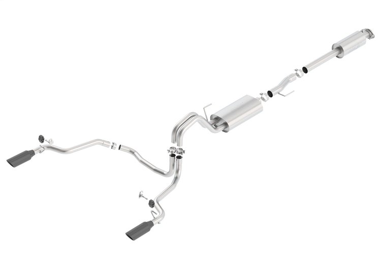 Cat-Back Exhaust System 2015-2018 F-150 2.7L/3.5L V6 EcoBoost/5.0L V8 2/4WD