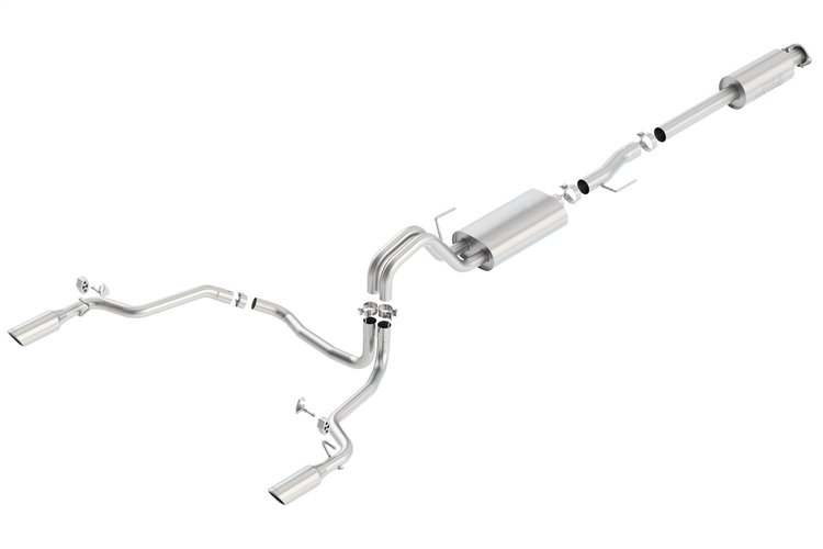 Cat-Back Exhaust System 2015-2020 F-150 2.7L/3.3L/3.5L/5.0L