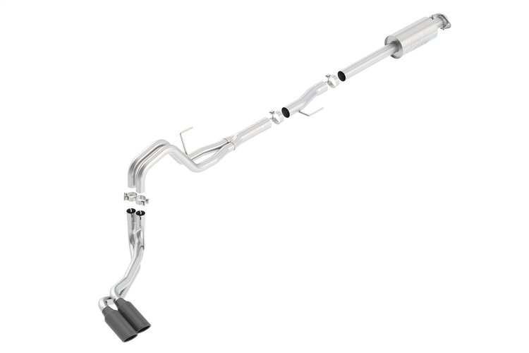 140619BC ATAK Cat-Back Exhaust for 2015–2020 Ford F-150 2.7L, 3.5L V6, 5.0L V8, 2018–2020 3.3L V6